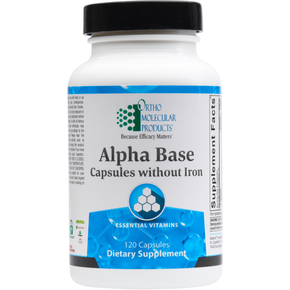 Alpha Base Multivitamin Capsules without Iron