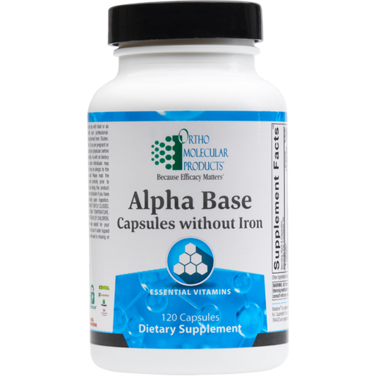 Alpha Base Multivitamin Capsules without Iron