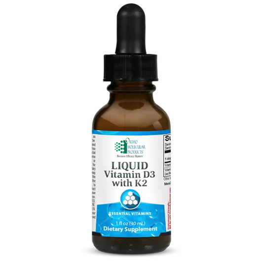 Liquid Vitamin D3 with K2 - Supplement