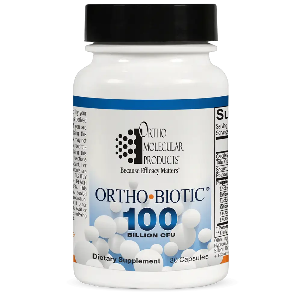 Ortho Biotic 100 - 30 Capsules - Supplement