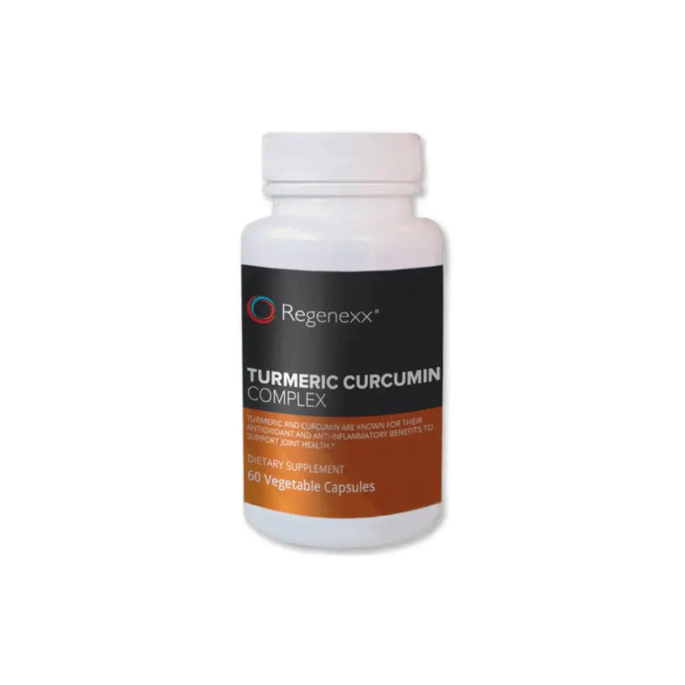 Regenexx Turmeric Curcumin Complex with BioPerine 750 mg 60 Capsules - Supplement